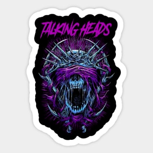 TALKING HEADS BAND Sticker